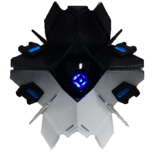 Destiny Ghost Consumed Shell with LED Light, Easy to Change Battery
