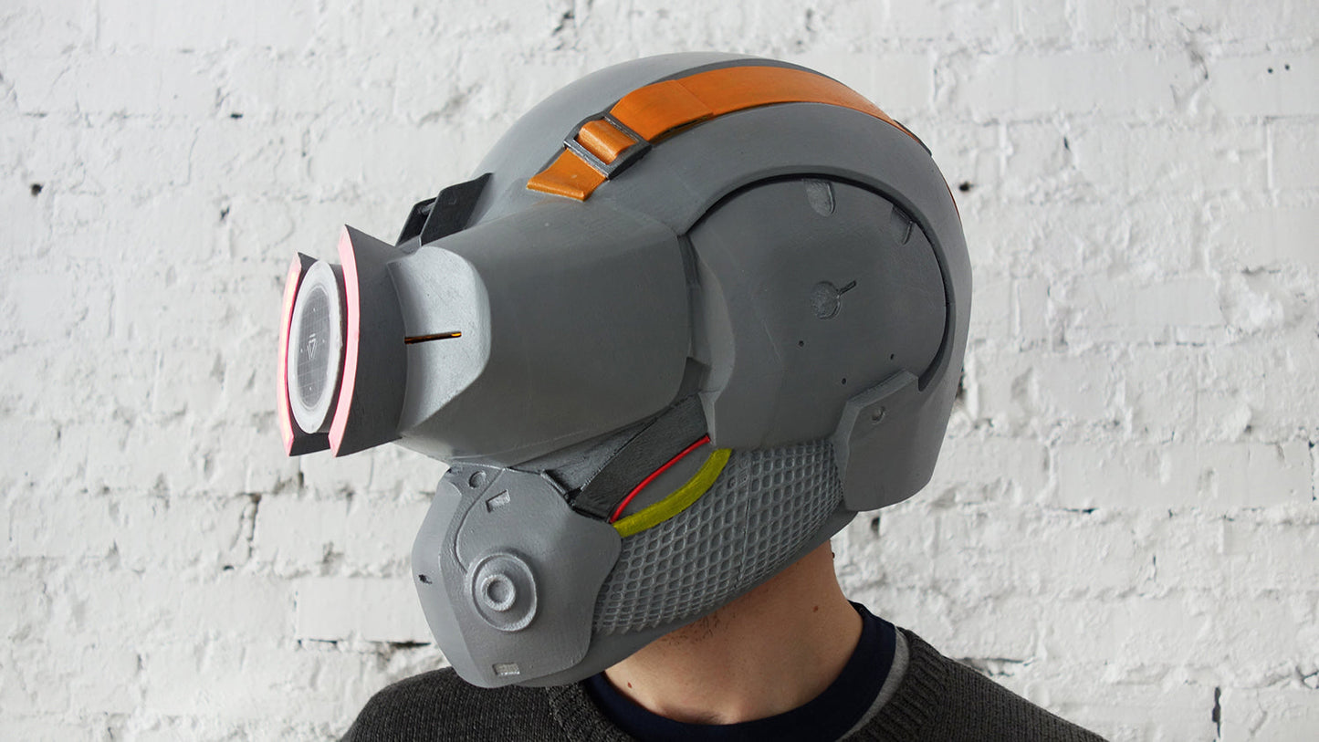 Knucklehead radar helmet