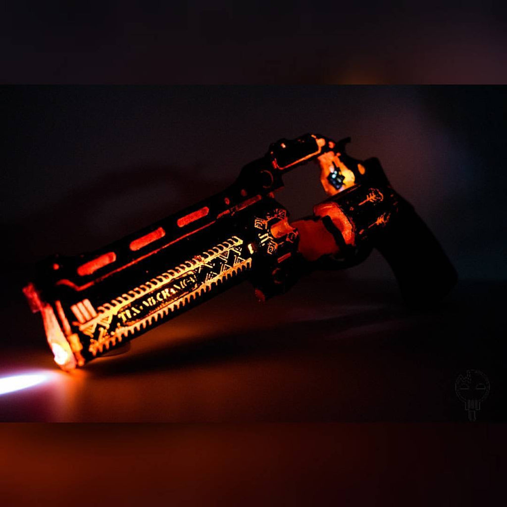 Hunters Golden Gun LED Prop – VileProps